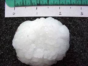 hailstone measurement