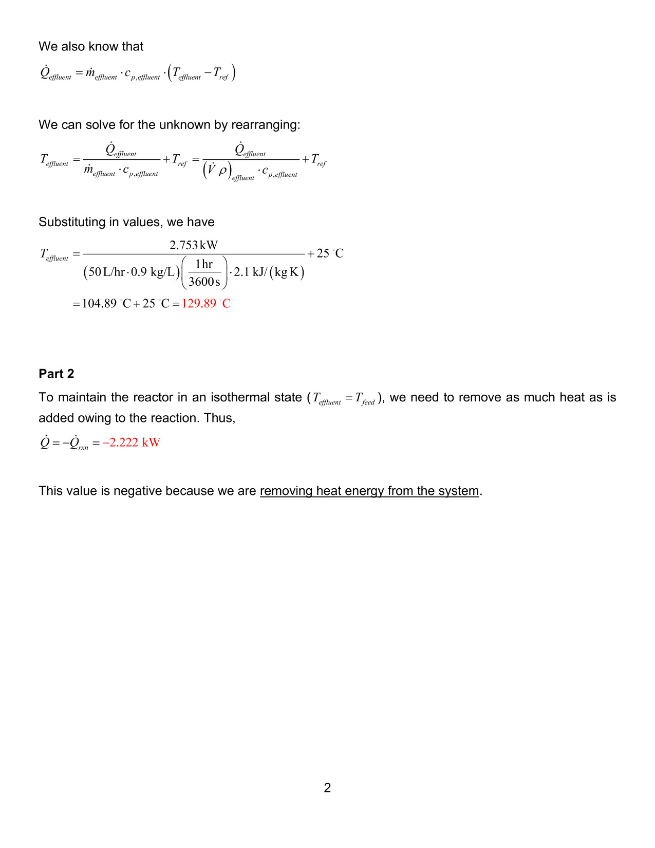 problem solution, part 2