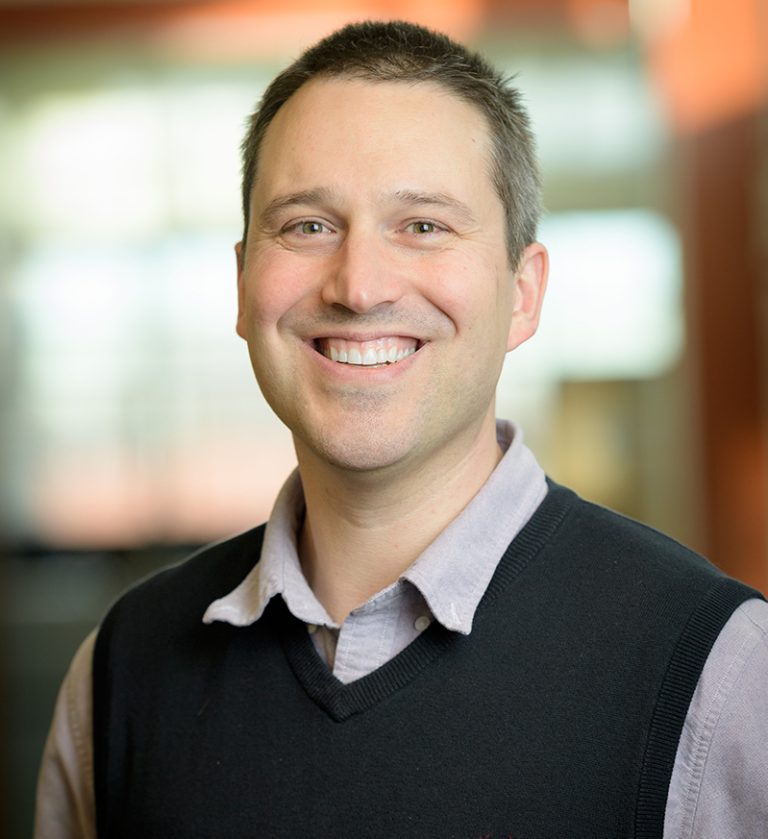 Christopher (Chris) Snow, Associate Professor in the Chemical and Biological Engineering department in the Walter Scott, Jr. College of Engineering, January 15, 2019