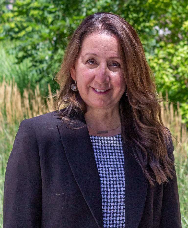 Portrait photo of Minnie Piffarerio, Associate Professor of Practice, Colorado State University Department of Chemical and Biological Engineering; credit: Russell Dickerson, Walter Scott, Jr. College of Engineering, August 2022.