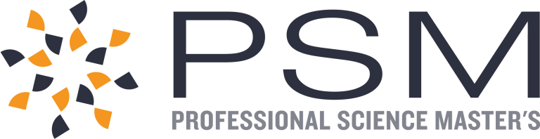 Graphic of PSM, Professional Science Masters