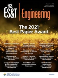 ACS ES&T Engineering Sept. 2022 cover