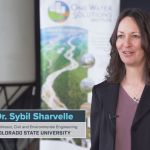 Sybil Sharvelle discussing the Water TAP Lab at SPUR