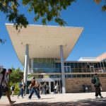 Lory Student Center plaza entrance.
