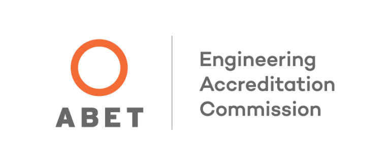 Logo of ABET with text "Engineering Accreditation Commission"