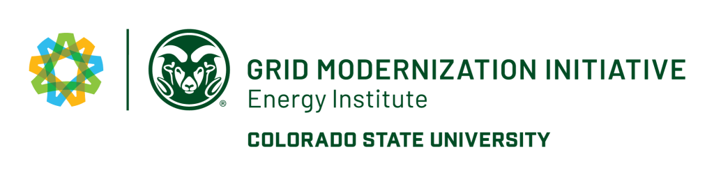 Graphic logo of Grid Modernization Initiative