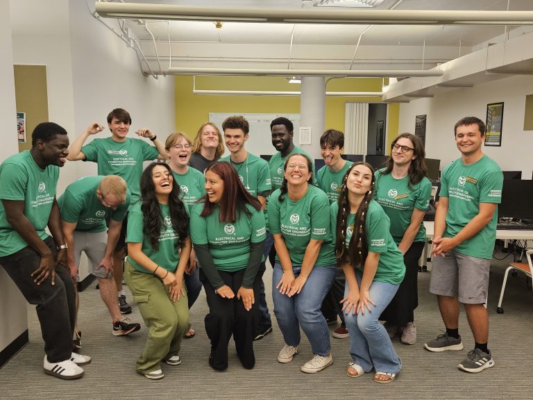 Group of students laughing