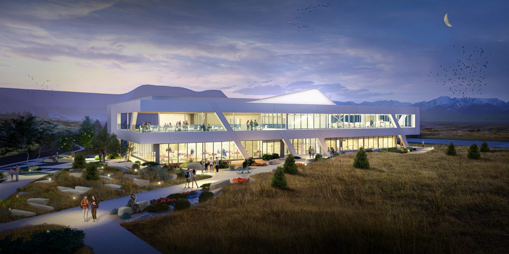 laser facility rendering