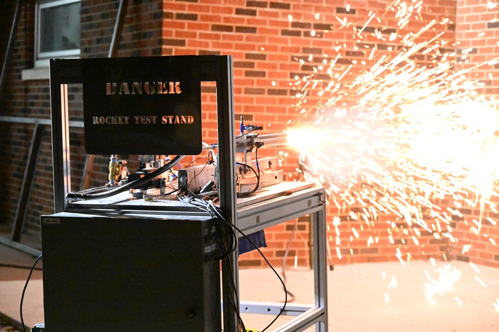 Rocket firing