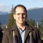 Outdoor portrait of associate professor Steve Conrad