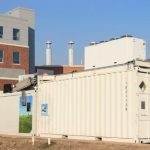 Hydrogen Fuel Station at Colorado State University's Powerhouse Campus.