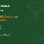 White and orange text on green background. Ph.D. defense - Jim Scheibmeir. Title: Quality attributes of digital twins. Advisor: Dr. Yashwant Malaiya.