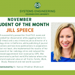 Jill Speece November Student of the Month