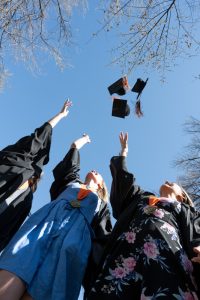The Walter Scott Jr. College of Engineering celebrates its graduates at the Spring 2021 Oval Walk at Colorado State University, April 8, 2021