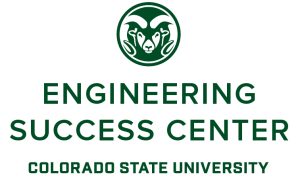 Logo of the Engineering Success Center, Colorado State University