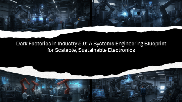 Dark Factories in Industry 5.0: A Systems Engineering Blueprint for Scalable, Sustainable Electronics