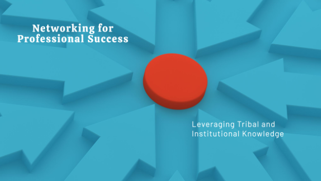 Leveraging Tribal and Institutional Knowledge through Effective Networking for Professional Success
