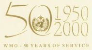 50th WMO logo