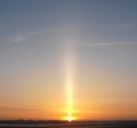 Sun pillar