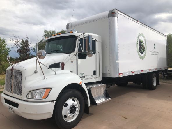 Left Front of the Kenworth