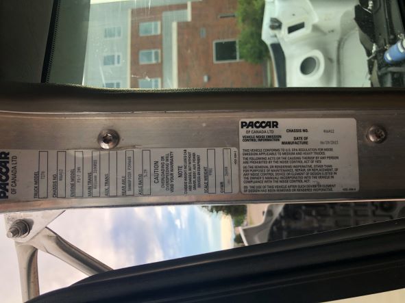 Vehicle Name Sticker
