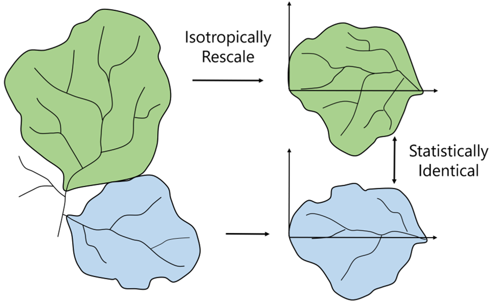 Illustration of scaling invariance