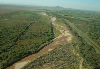 Rio Grande near San Acacia, NM